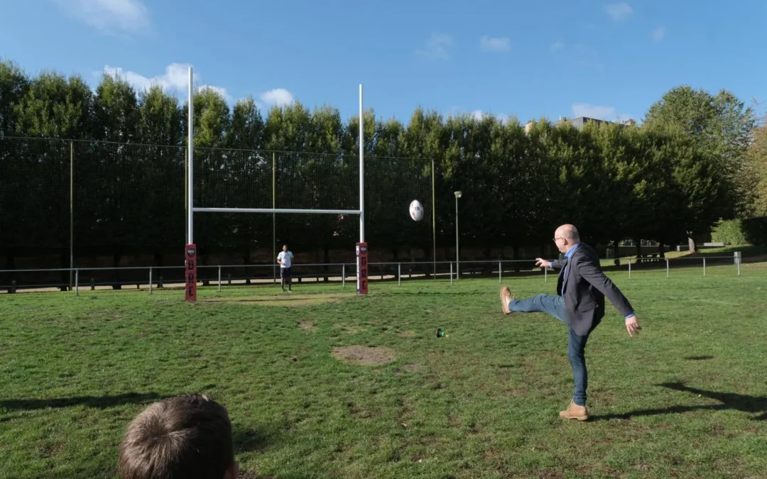 Nieuwe rugbydoelen op De Warande